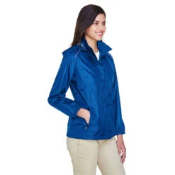 Core 365 Ladies' Climate Seam-Sealed Lightweight Variegated Ripstop Jacket 8 Core 365 Ladies' Climate Seam-Sealed Lightweight Variegated Ripstop Jacket -Portwest Shop AC78185@3