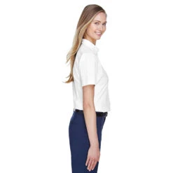 Core 365 Ladies' Optimum Short-Sleeve Twill Shirt -Portwest Shop AC78194@2