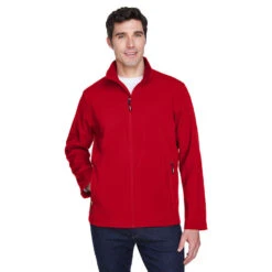 Core 365 Men's Cruise Two-Layer Fleece Bonded Soft Shell Jacket