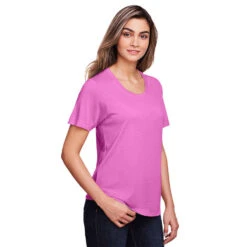Core 365 Ladies' Fusion ChromaSoft™ Performance T-Shirt -Portwest Shop ACCE111W@3