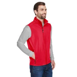 Core 365 Men's Cruise Two-Layer Fleece Bonded Soft Shell Vest -Portwest Shop ACCE701@3