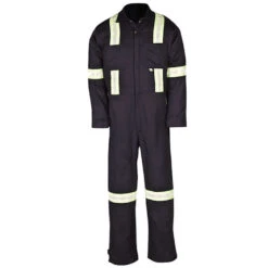Big Bill 100% Cotton Industrial Work Coverall With Reflective Material