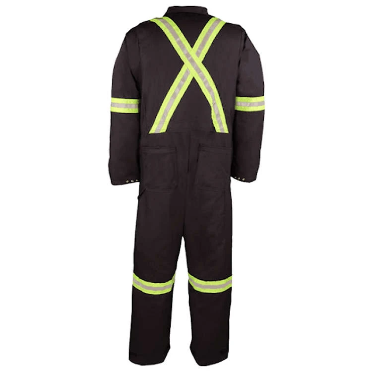 Big Bill 100% Cotton Industrial Work Coverall With Reflective Material 2 Big Bill 100% Cotton Industrial Work Coverall With Reflective Material - Image 2