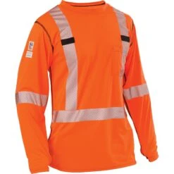 Big Bill High Visibility Long-Sleeve Athletic Performance T-Shirt
