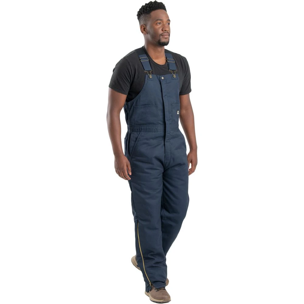 Berne Deluxe Insulated Bib Overall-Zip To Knee 2 Berne Deluxe Insulated Bib Overall-Zip To Knee - Image 2