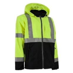 Berne Hi-Vis Type R Class 3 Softshell Jacket