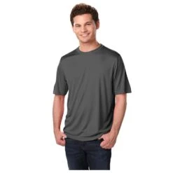 Blue Generation Adult Value Wicking Crew Neck Performance T-Shirt