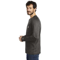 CLEARANCE Carhartt Force Cotton Long Sleeve T-Shirt -Portwest Shop CA100393@3