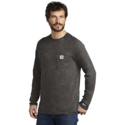 CLEARANCE Carhartt Force Cotton Long Sleeve T-Shirt -Portwest Shop CA100393@4