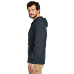 Carhartt Rain Defender Paxton Heavyweight Hooded Zip Front Sweatshirt -Portwest Shop CA100614@3