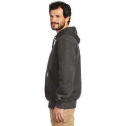 Carhartt Men's Paxton Heavyweight Hooded Sweatshirt - Rain Defender -Portwest Shop CA100615@3
