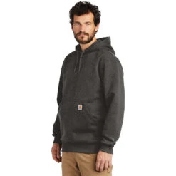 Carhartt Men's Paxton Heavyweight Hooded Sweatshirt - Rain Defender -Portwest Shop CA100615@4