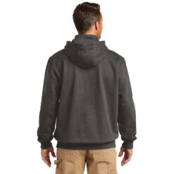 Carhartt Rain Defender Paxton Heavyweight Hooded Zip Mock Sweatshirt -Portwest Shop CA100617@2