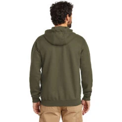 Carhartt Midweight Fleece Zip-Front Hooded Sweatshirt -Portwest Shop CAK122@2