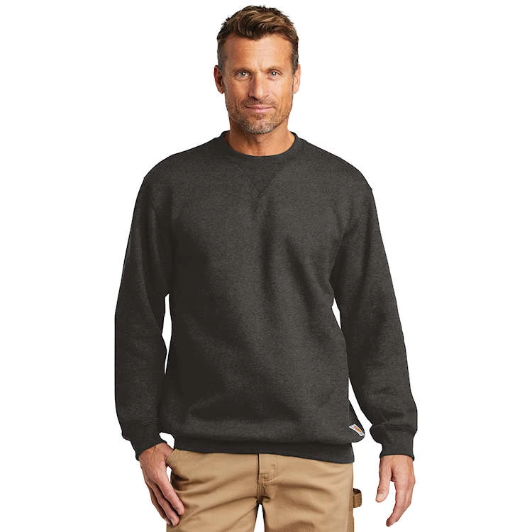 Carhartt Midweight Fleece Crewneck Pullover Sweatshirt 1 Carhartt Midweight Fleece Crewneck Pullover Sweatshirt