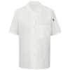 Chef Design Women's Short Sleeve Cook Shirt With Mimix™