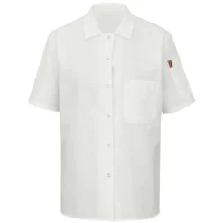 Chef Design Women's Short Sleeve Cook Shirt With Mimix™