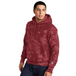 Champion ® Reverse Weave ® Scrunch-Dye Tie-Dye Hooded Sweatshirt -Portwest Shop CHTDS101@3