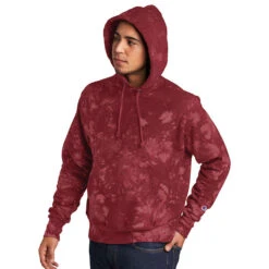 Champion ® Reverse Weave ® Scrunch-Dye Tie-Dye Hooded Sweatshirt -Portwest Shop CHTDS101@4