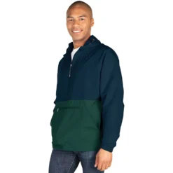 Charles River Adult Color Blocked Pack-N-Go® Pullover