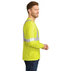 CornerStone® ANSI 107 Class 2 Long Sleeve Safety T-Shirt -Portwest Shop CSCS401LS@3