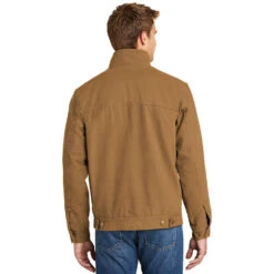 CornerStone® Washed Duck Cloth Flannel-Lined Work Jacket -Portwest Shop CSCSJ40@2