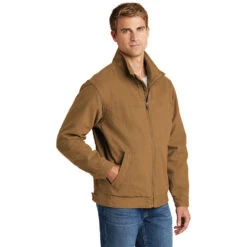 CornerStone® Washed Duck Cloth Flannel-Lined Work Jacket -Portwest Shop CSCSJ40@4