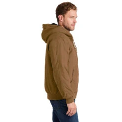 CornerStone® Washed Duck Cloth Insulated Hooded Work Jacket 6 CornerStone® Washed Duck Cloth Insulated Hooded Work Jacket -Portwest Shop CSCSJ41@2