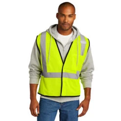 CornerStone® ANSI 107 Class 2 Economy Mesh One-Pocket Vest