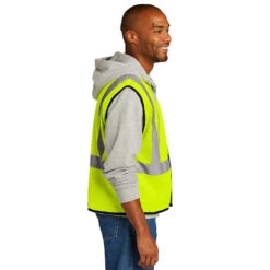 CornerStone® ANSI 107 Class 2 Economy Mesh One-Pocket Vest -Portwest Shop CSCSV100@3