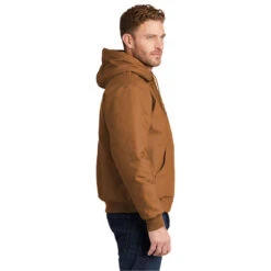 CornerStone® Duck Cloth Hooded Work Jacket -Portwest Shop CSJ763H@5