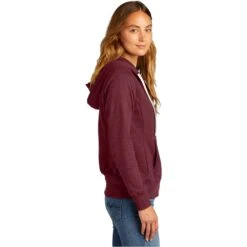 District Women's Re-Fleece™ Full-Zip Hoodie -Portwest Shop DT8103@2