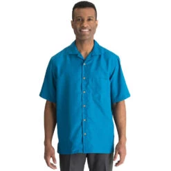 Edwards Jacquard Batiste Camp Shirt