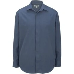 Edwards Men's Long Sleeve Batiste Café Shirt