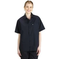 Edwards Button Front Short Sleeve Cook/Utility Shirt