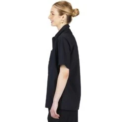 Edwards Button Front Short Sleeve Cook/Utility Shirt -Portwest Shop ED1303@2