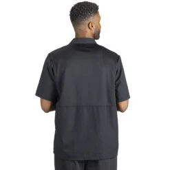 Edwards Button Front Short Sleeve Mesh Back Cook Shirt -Portwest Shop ED1305@1