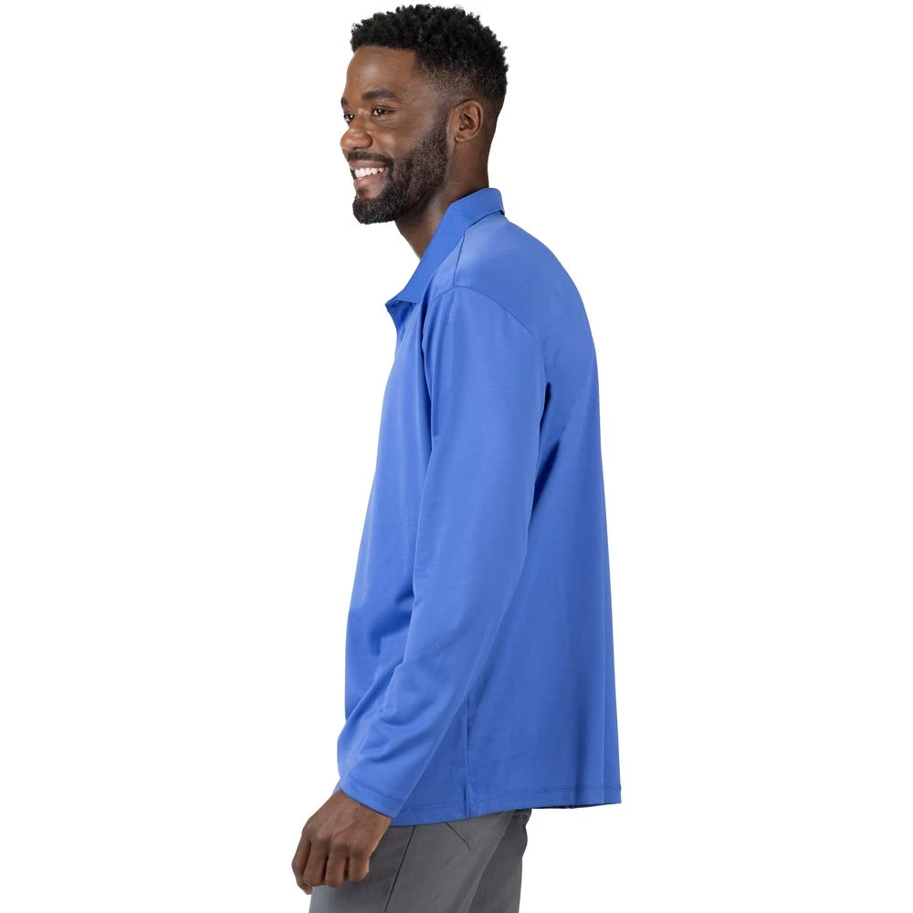 Edwards Unisex Mini Pique Snag Proof Long Sleeve Polo 2 Edwards Unisex Mini Pique Snag Proof Long Sleeve Polo - Image 2