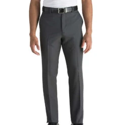 Edwards Men's Redwood & RossĀ® Synergy Tailored Fit Flat Front Dress Pant