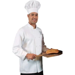 Edwards Classic Ten Knot Button Chef Coat