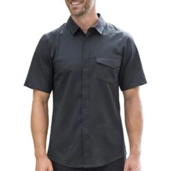 Edwards Men's Sorrento Power Stretch Tech Short Sleeve Shirt -Portwest Shop ED4283@3