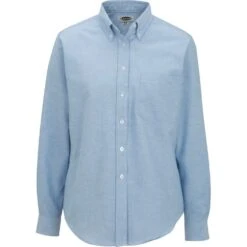 Edwards Women's Long Sleeve Easy Care Oxford Shirt