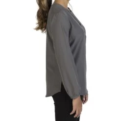 Edwards Ladies' Open V-Neck Long Sleeve Blouse -Portwest Shop ED5275@3