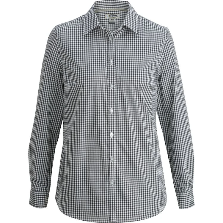 CLEARANCE Edwards Ladies' Long Sleeve Stretch Broadcloth Blouse 1 CLEARANCE Edwards Ladies' Long Sleeve Stretch Broadcloth Blouse