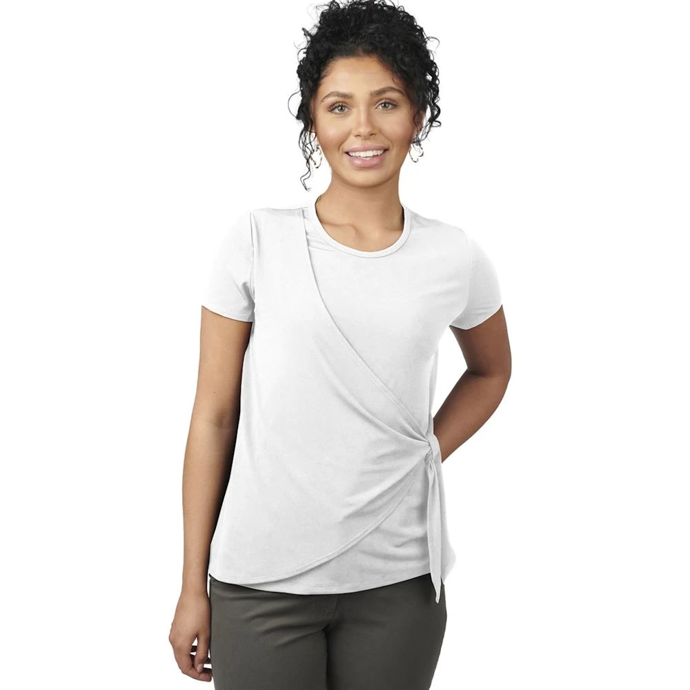 Edwards Women's Soft Wrap Blouse 1 Edwards Women's Soft Wrap Blouse