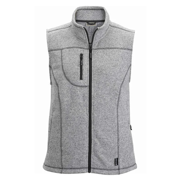 Edwards Ladies' Sweater Knit Fleece Vest With Pockets 1 Edwards Ladies' Sweater Knit Fleece Vest With Pockets