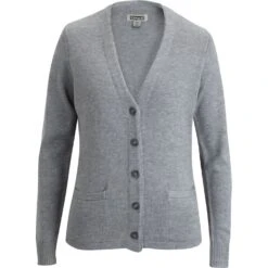 Edwards Ladies' Jersey Knit Acrylic Cardigan