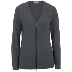 Edwards Ladies' Full Zip V-Neck Cardigan Sweater