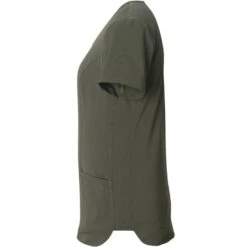 Edwards Ladies' Bengal Stripe Ultra-Stretch V-Neck Short Sleeve Service Tunic 6 Edwards Ladies' Bengal Stripe Ultra-Stretch V-Neck Short Sleeve Service Tunic -Portwest Shop ED7240@2