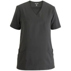 Edwards Ladies' Sorrento Power Stretch Mock Wrap Short Sleeve Tunic